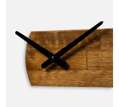 Часы TimeLord, черные с коричневым