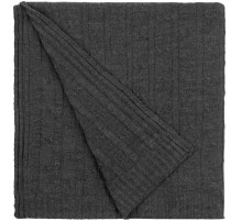 Плед Trenza, темно-серый