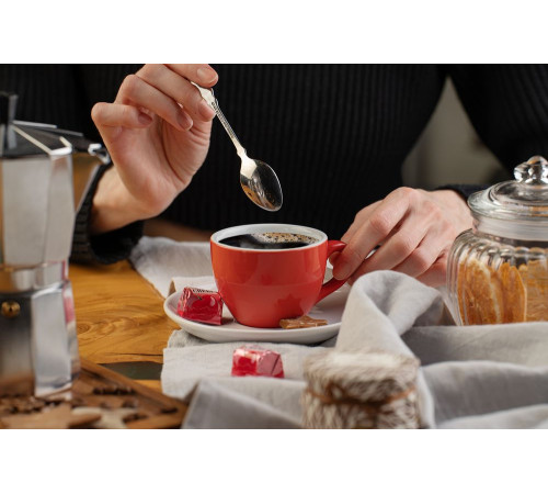 Чайная пара Cozy Morning, синяя с белым