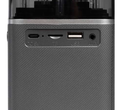 Беспроводная колонка с подсветкой citySound, черная