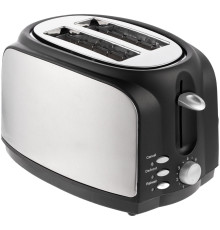 Электрический тостер Postre, серебристо-черный
