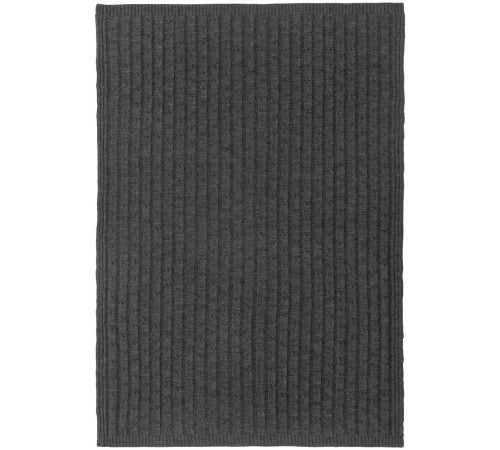 Плед Trenza, темно-серый