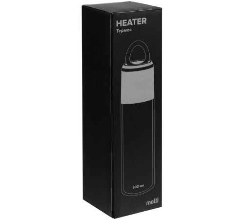 Термос Heater, красный