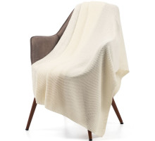 Плед Longview, молочно-белый