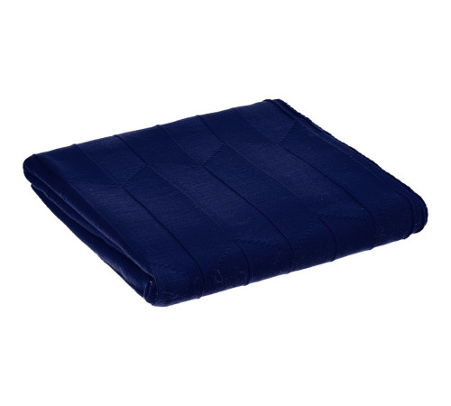 Плед Rombus, темно-синий (сапфир)