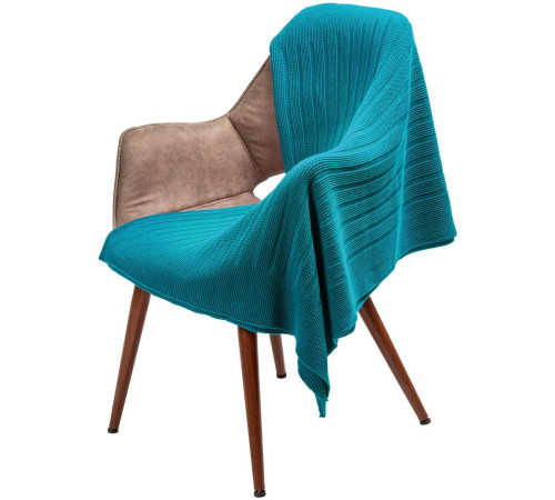 Плед Field, бирюзовый