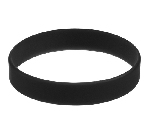 Силиконовый браслет Valley, черный