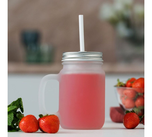 Банка для коктейлей Shake It Baby под сублимацию, матовая