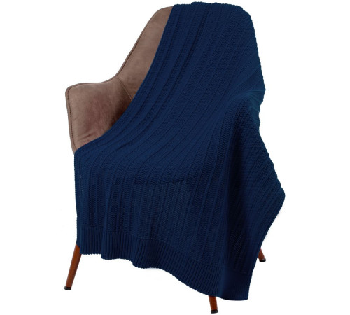 Плед Termoment, темно-синий