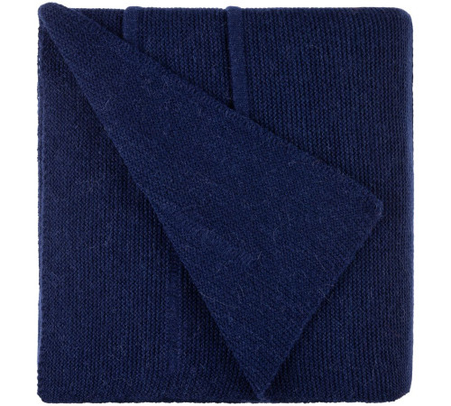 Плед Nessona Alpaca, темно-синий