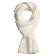 Шарф Nordkyn, белый (молочный)