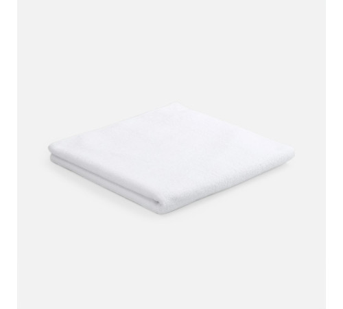 Двустороннее махровое полотенце Nice Print для сублимации, большое, белое