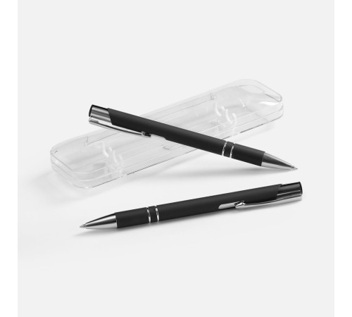 Набор из 2 ручек Keskus Soft Touch, черный