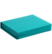 Коробка Duo под ежедневник и ручку, бирюзовая