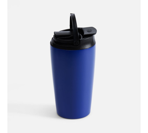 Термостакан с двумя поильниками Duetta, синий