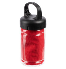 Охлаждающее полотенце Frio Mio в бутылке, красное