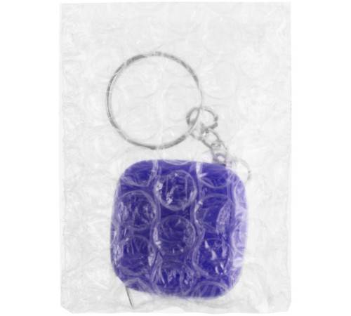 Брелок с рулеткой Metric, синий