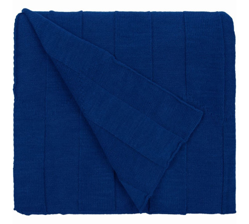 Плед Rombus, темно-синий (кобальт)