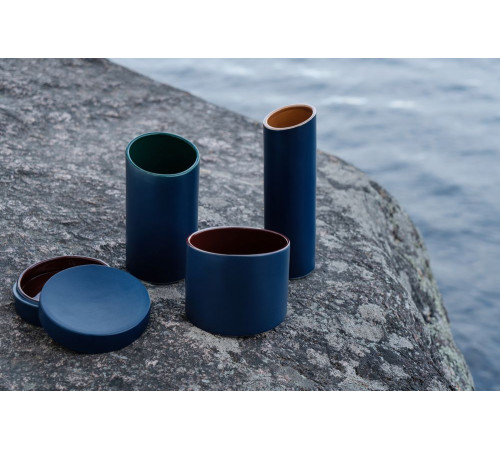 Шкатулка Form Fluid, зеленая