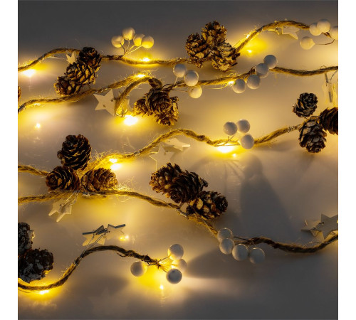 Светодиодная гирлянда Cones and Berries
