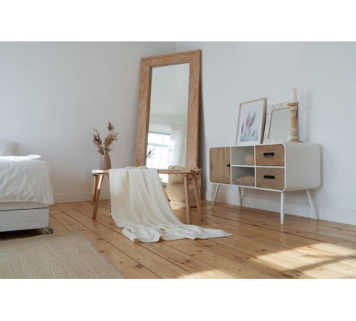 Плед Chess Queen, ver.2, серый меланж