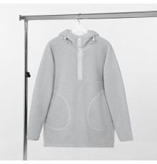 Анорак унисекс Oblako, светло-серый