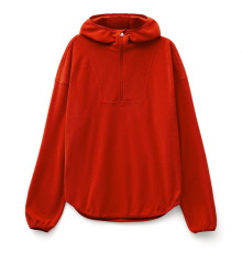 Анорак флисовый унисекс Fliska, красный