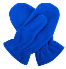 Варежки Fleecy, ярко-синие