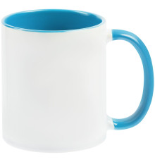 Кружка Promo Plus для сублимационной печати, светло-голубая