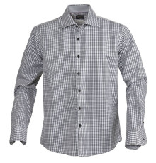 Рубашка мужская в клетку Tribeca, черная