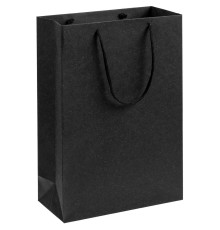 Пакет бумажный Eco Style, черный