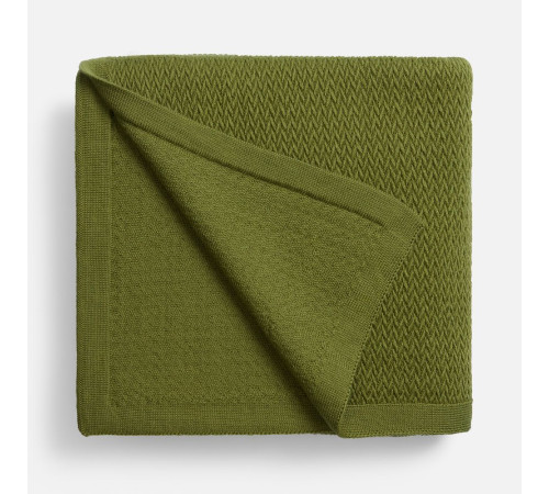 Плед Ornato, зеленый (лавровый)