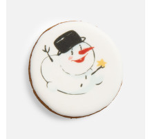 Печенье имбирное «Снеговик»