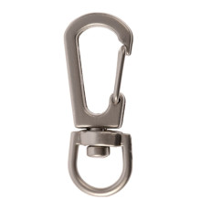 Застежка-карабин Snap Hook, S, серебристая