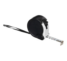 Рулетка Meter Plan, 5 м, черная с белым