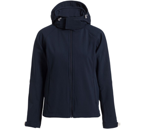 Куртка женская Hooded Softshell темно-синяя