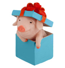 Свеча «Сюрприз», синяя