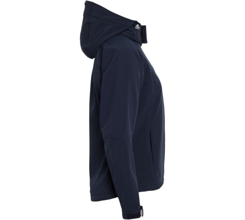Куртка женская Hooded Softshell темно-синяя