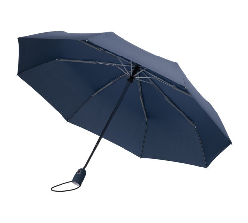 Зонт складной AOC, темно-синий