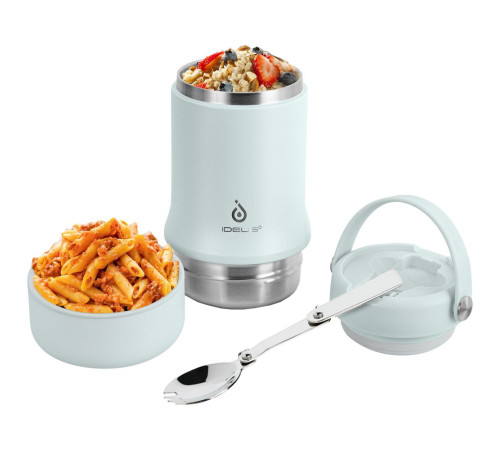 Термос для еды Tabenodo, голубой