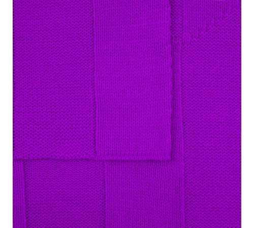 Плед Rombus, фиолетовый