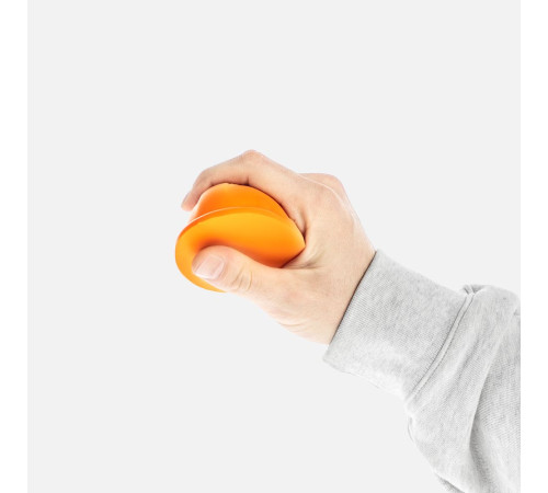 Антистресс «Каска», оранжевый
