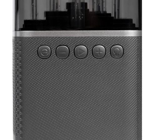 Беспроводная колонка с подсветкой citySound, черная