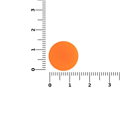 Двойной фиксатор для шнура Brоgy, оранжевый неон
