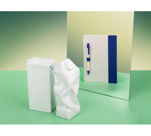 Ручка шариковая MilkMake, синяя