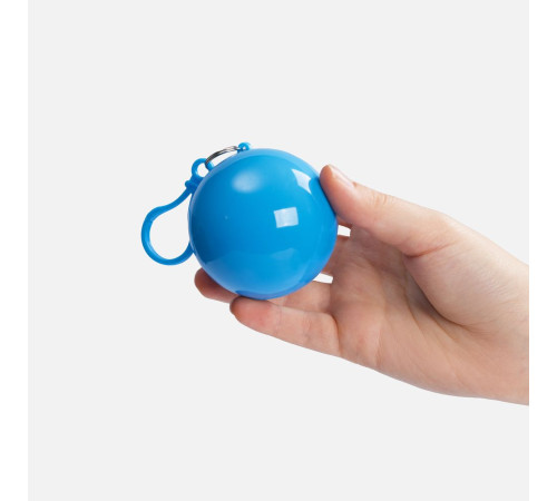 Дождевик в круглом футляре Nimbus, черный