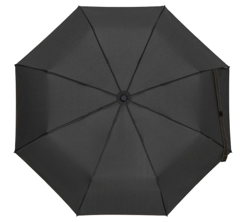 Зонт складной AOC Mini с цветными спицами, оранжевый