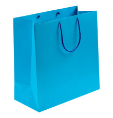 Пакет бумажный Porta L, голубой