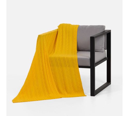 Плед Remitti, желтый