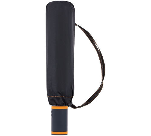 Зонт складной AOC Mini с цветными спицами, оранжевый